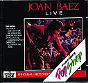 copertina BAEZ JOAN Live