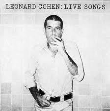 copertina COHEN LEONARD Live Songs