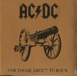 copertina AC/DC For Those About To Rock