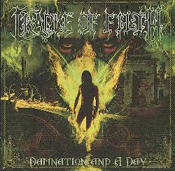 copertina CRADLE OF FILTH Damnation And A Day