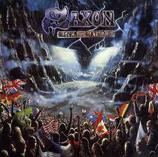 copertina SAXON Rock The Nations