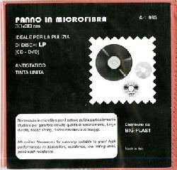 copertina KIT PULIZIA Panno In Microfibra Per La Pulizia Di Lp Cd Dvd (30x30)